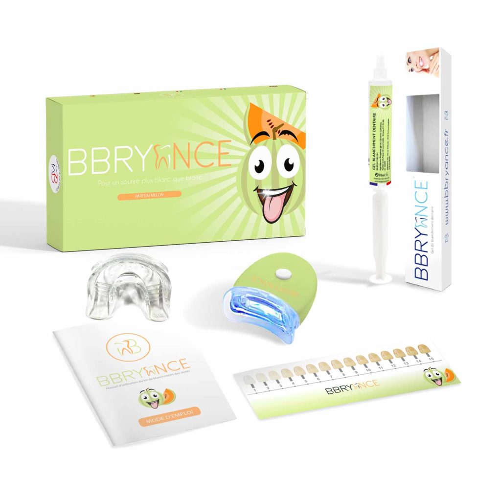 Kit Blanchiment Dentaire BBRYANCE édition Limitée Goût Menthe - Soin éclat à La Maison